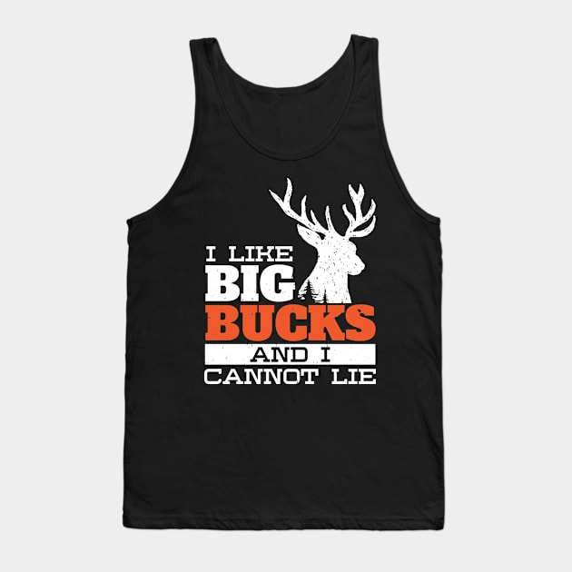 I like big bucks Women Hunter Duck hunt Tank Top by Caskara